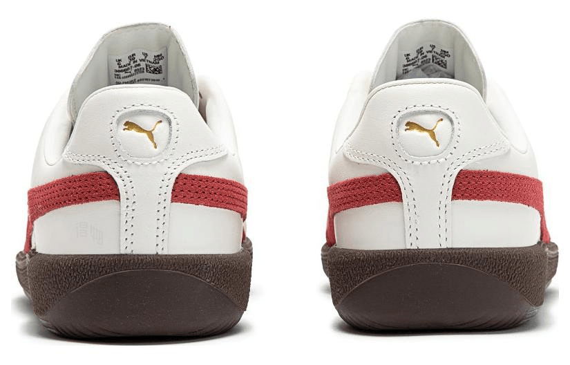 Puma Army Trainer White Brown Red — фото 3