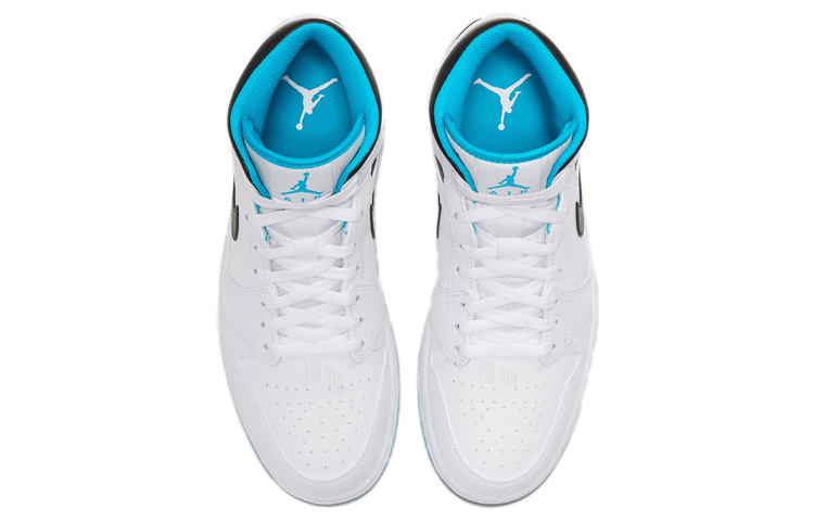 Jordan Air Jordan 1 Mid "Laser Blue" — фото 3