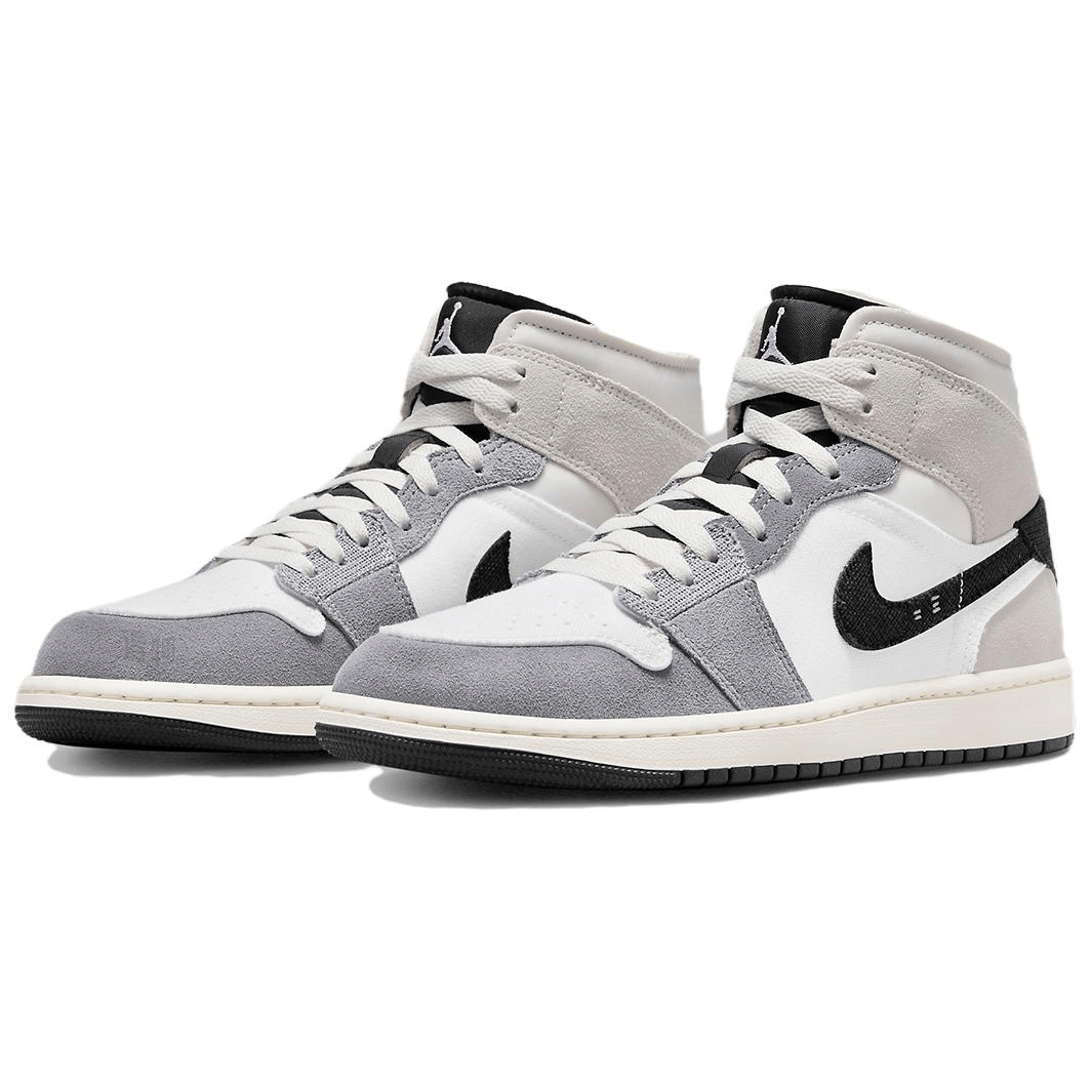 Jordan Air Jordan 1 Mid Craft "Cement Grey" — фото 2