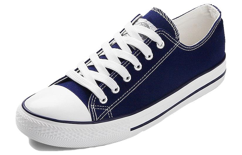 Warrior Canvas Low Blue — фото 1