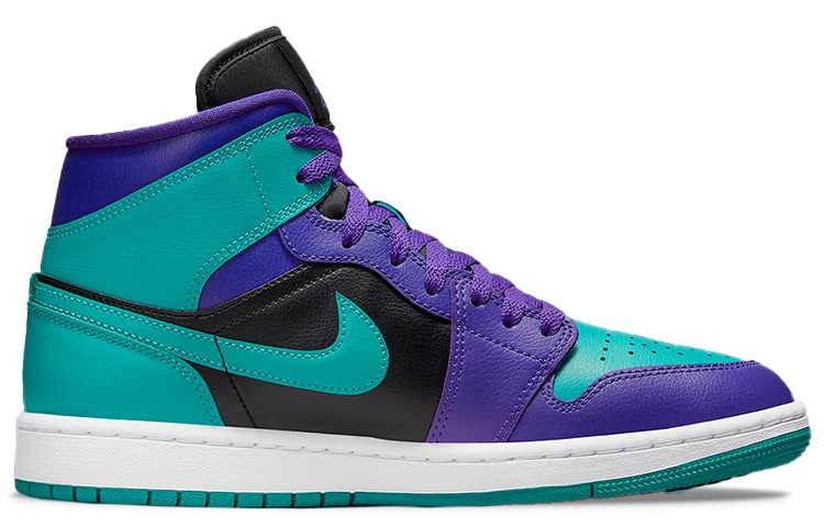 Jordan Air Jordan 1 Mid Black Grape — фото 1