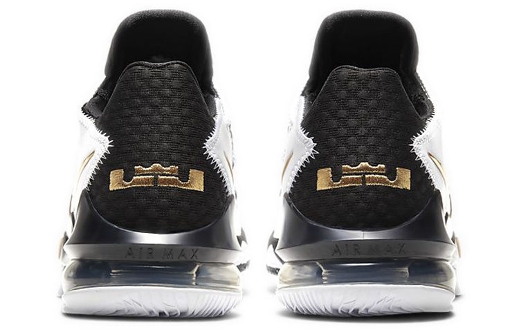 Nike Lebron 17 Low "Metallic Gold" — фото 4