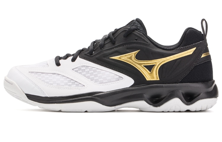 Mizuno Dynablite White Black Gold