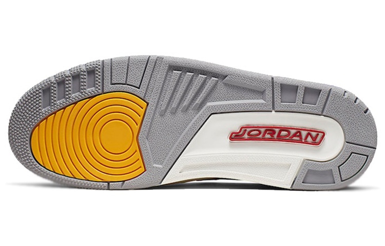 Jordan Legacy 312 Low White Yellow Purple — фото 5
