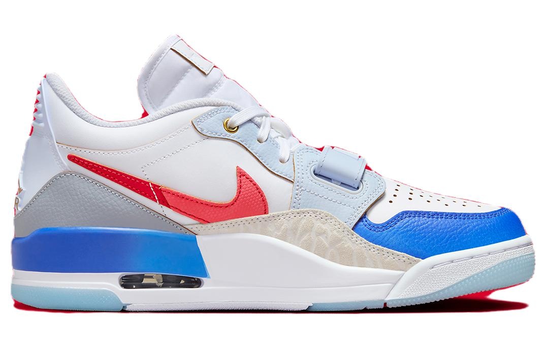 Jordan Legacy 312 Low White Blue Red — фото 1