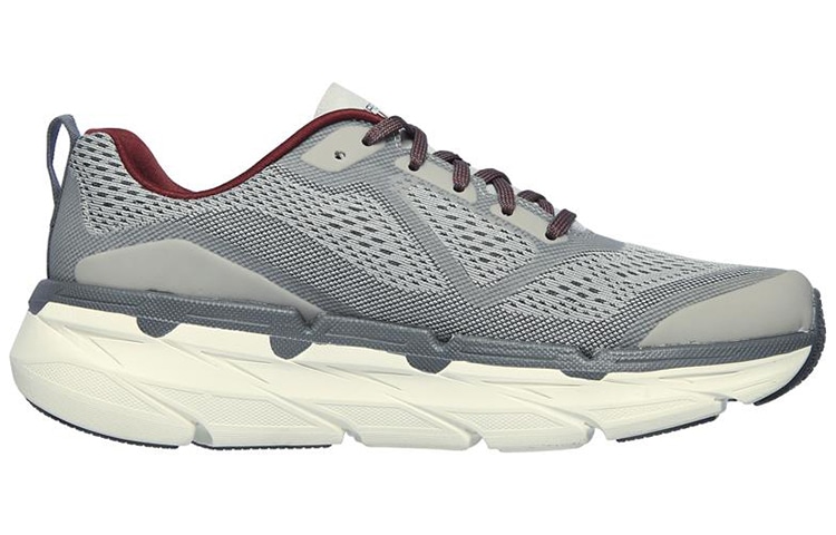 Skechers Max Cushioning Premier Grey White — фото 1