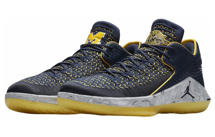 Jordan Air Jordan 32 Low "Michigan" — фото 2