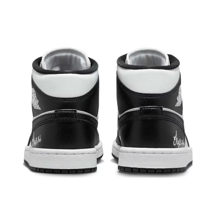 Jordan Air Jordan 1 Mid Black White Panda — фото 3