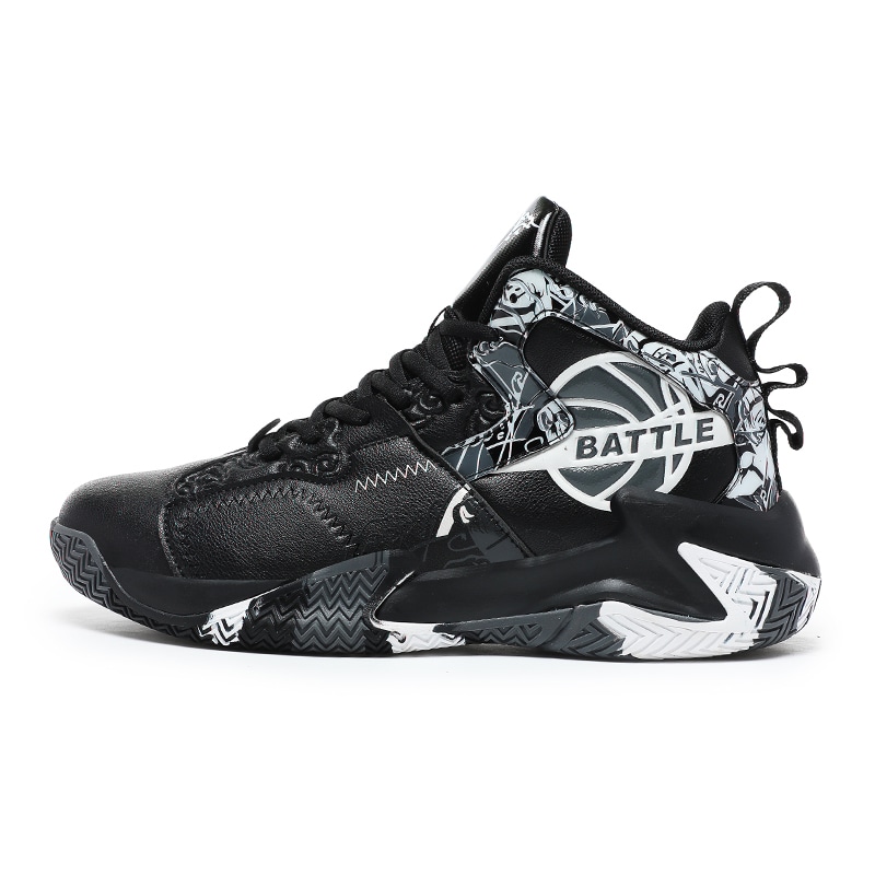 Musnodo Basketball Shoes Black White — фото 1