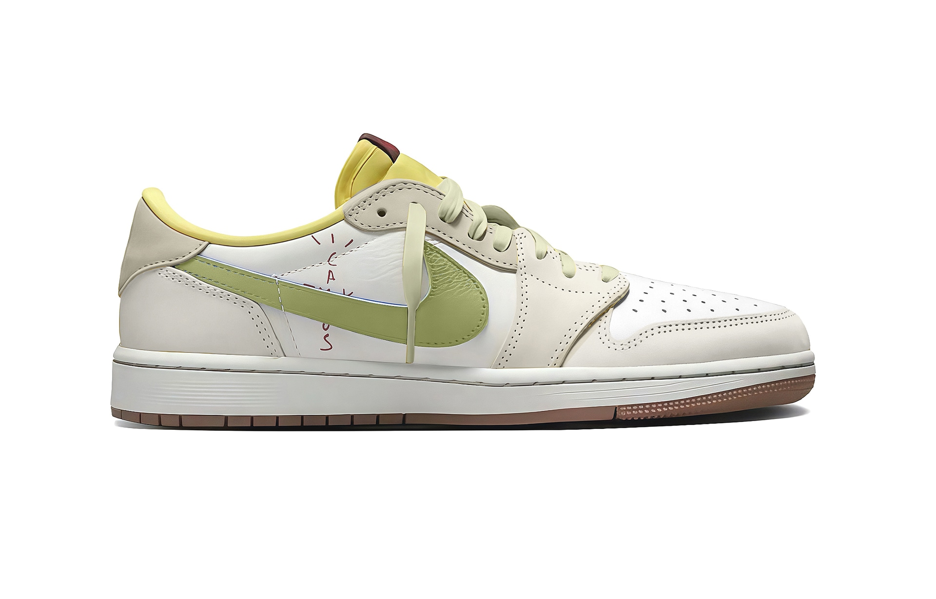 Jordan Travis Scott x Air Jordan 1 Low "Green Grey" — фото 1
