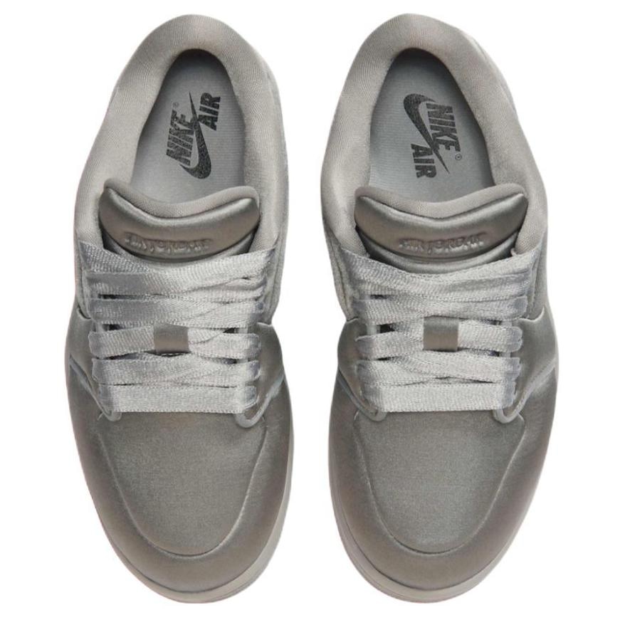 Jordan Air Jordan 1 Low MM WMNS Satin "Grey" — фото 2