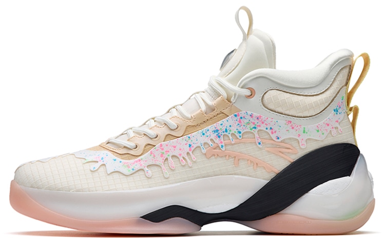 安踏 Anta KT7 White Yellow Pink