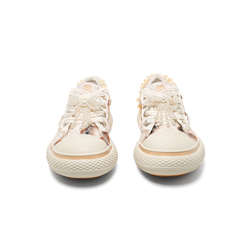 Old Order Canvas Sneakers White — фото 2