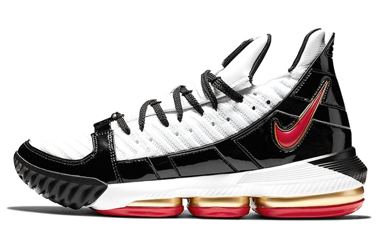 Nike Lebron 16 Low Black Gold