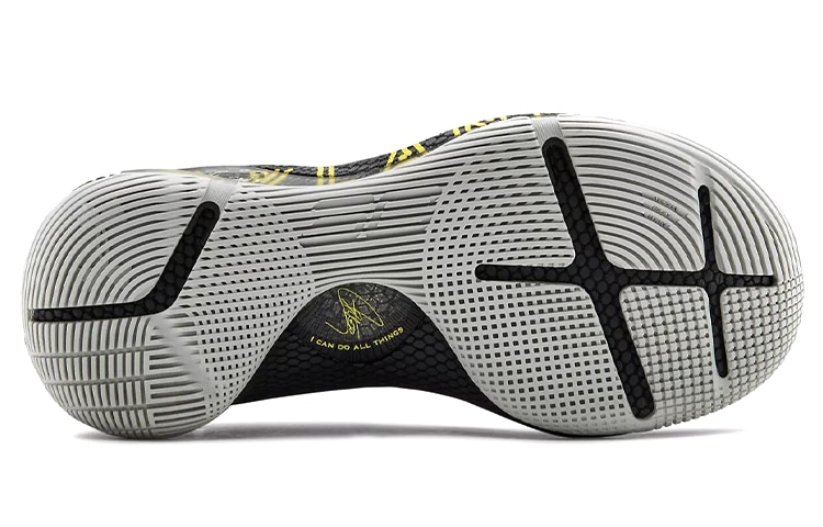 Under Armour Curry 6 Black Yellow — фото 3