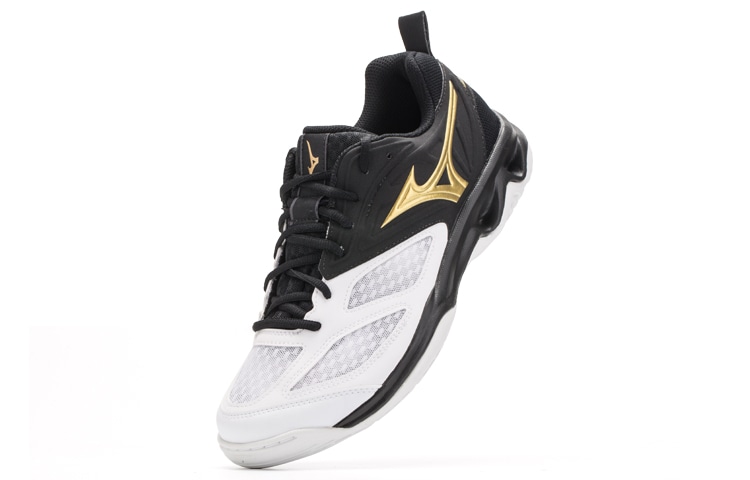 Mizuno Dynablite White Black Gold — фото 2