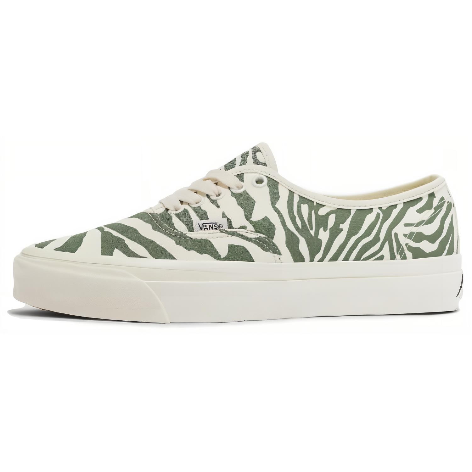 Vans Authentic Grey White Green