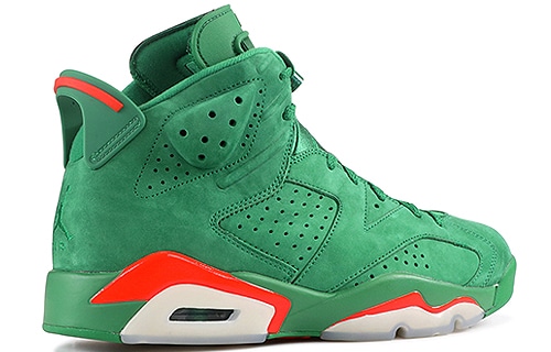Jordan Air Jordan 6 Retro NRG "Green Suede Gatorade" — фото 3