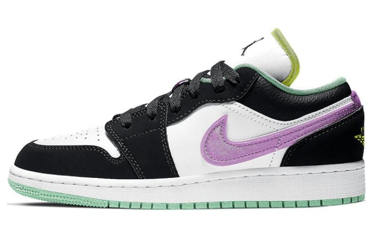 Jordan Air Jordan 1 Low Black White Purple