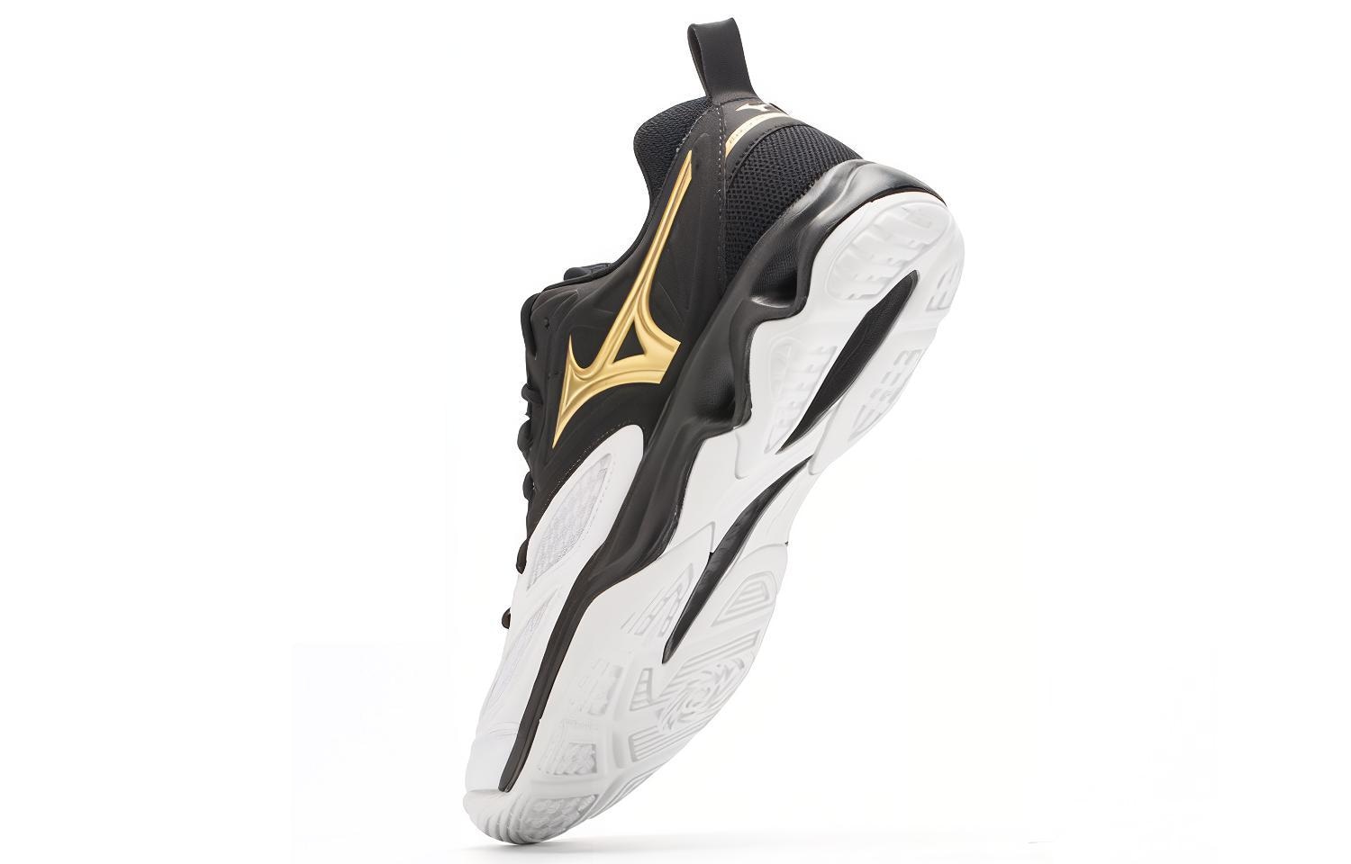 Mizuno Dynablite White Black Gold — фото 3