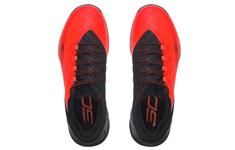Under Armour Curry 3 Black Red Low — фото 2