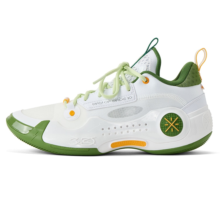 李宁 LiNing Basketball Shoes White Green