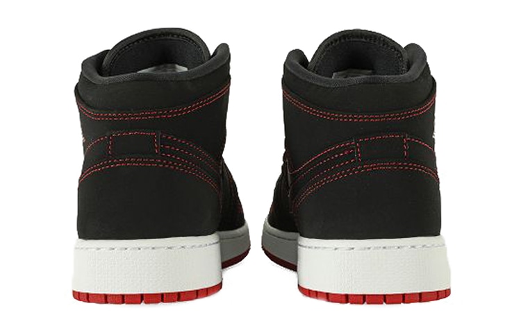 Jordan Air Jordan 1 "Come Fly With Me" GS Black Red — фото 2