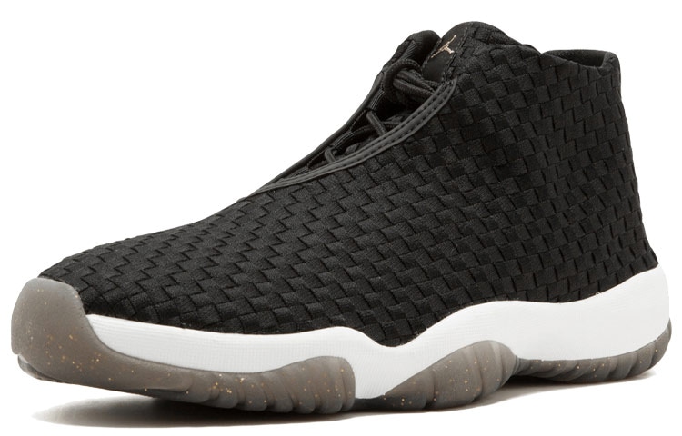 Jordan Future Black White Gold — фото 1