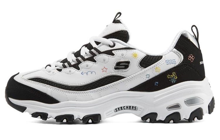 Skechers/斯凯奇 Skechers D'LITES 1.0 White Black