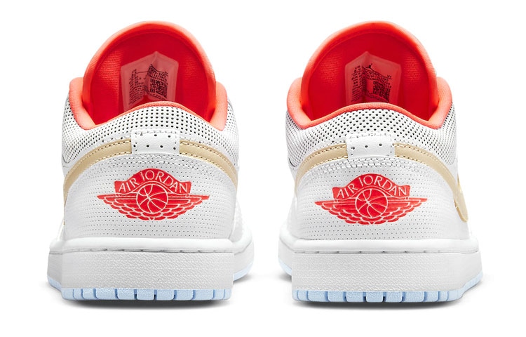 Jordan Air Jordan 1 Low SE "White Sesame" — фото 4