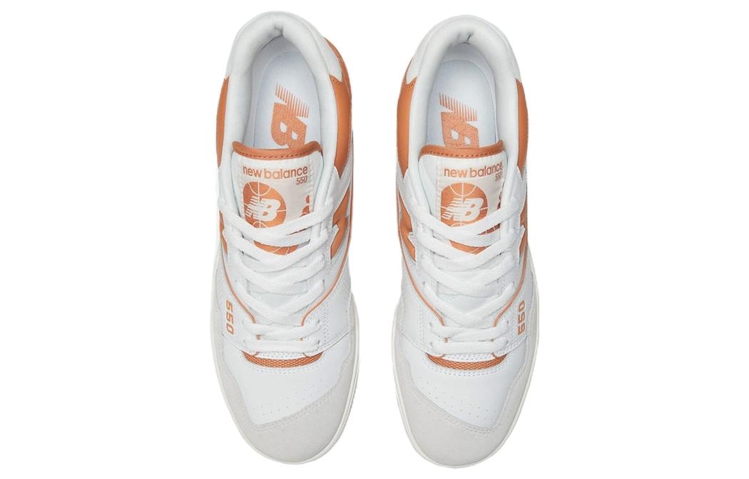 New Balance 550 Orange White — фото 2