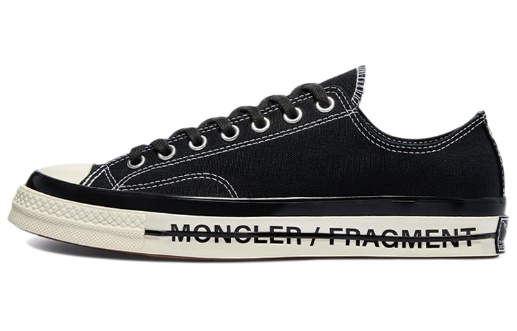 Fragment Design x Moncler x Converse Chuck Taylor All Star 1970s Black