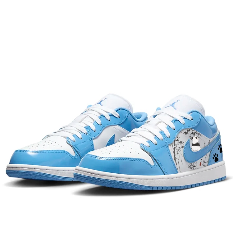 Jordan Air Jordan 1 Low White Blue — фото 2