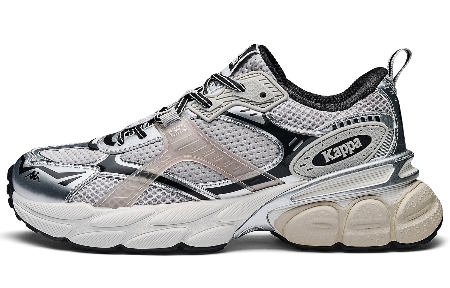 Kappa/卡帕 Kappa Y2K Silver
