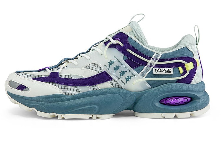 Kappa/卡帕 Kappa Retro Low Blue Purple White