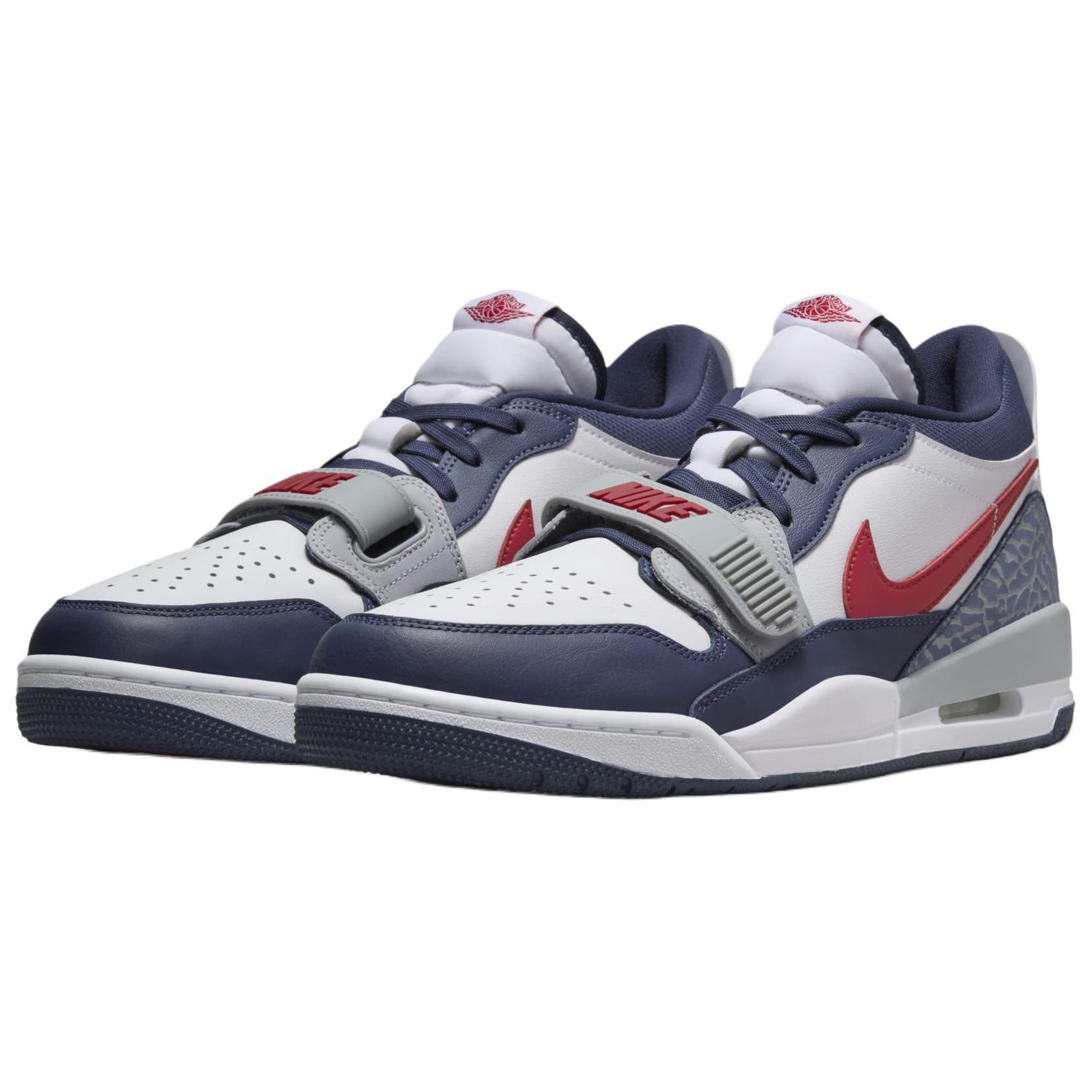 Jordan Legacy 312 Low White Blue Red — фото 2