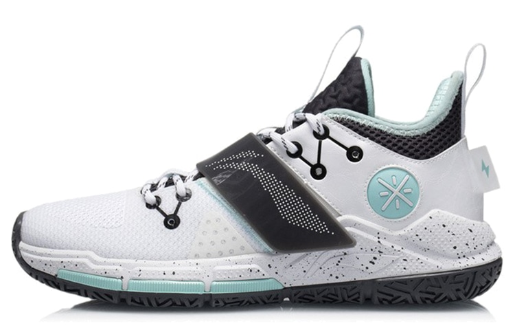 李宁 LiNing Wade Block White Black