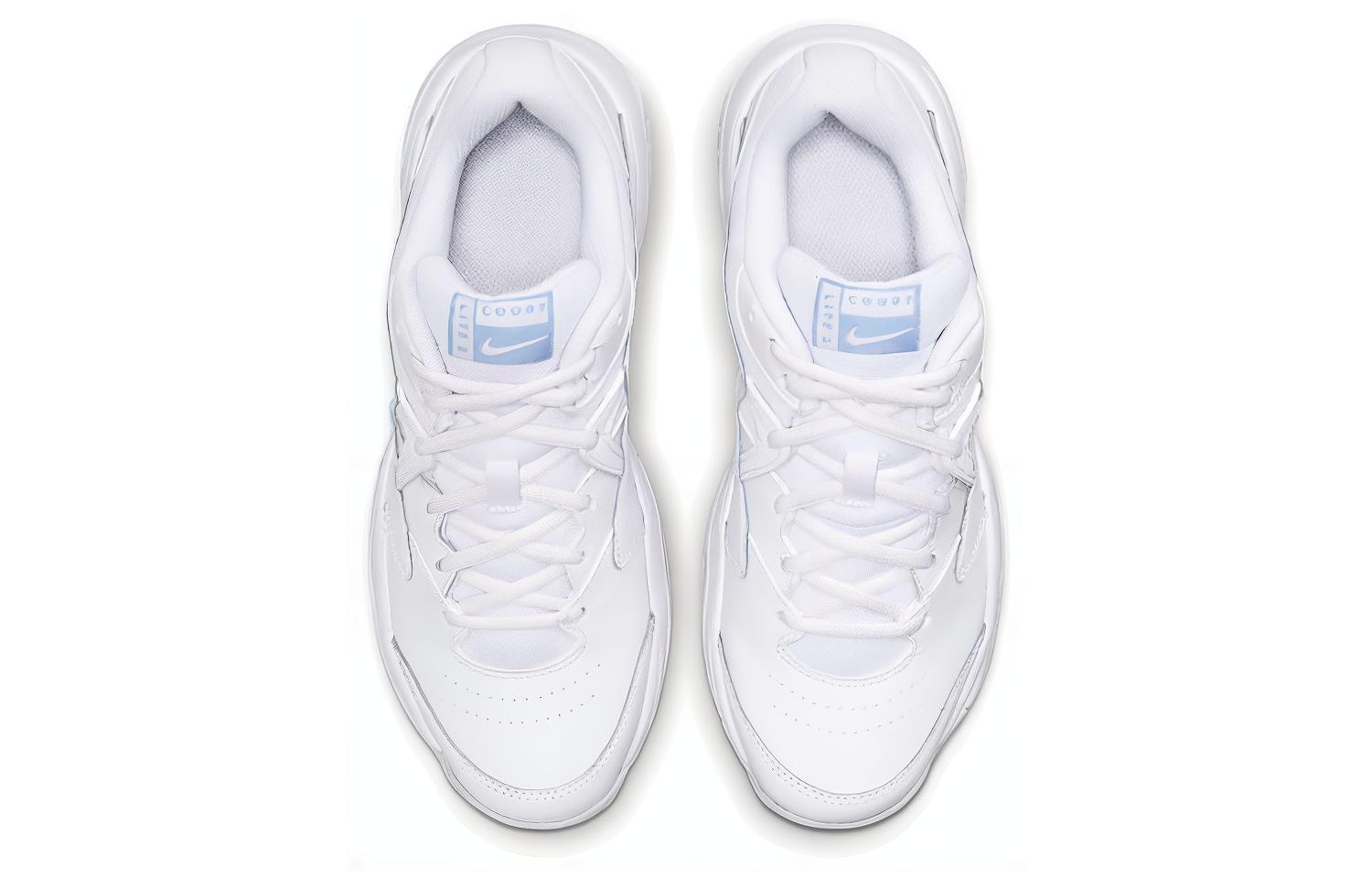 Nike Tennis Shoes Women's White Blue — фото 3