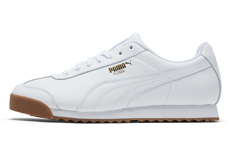 Puma Roma Classic Gum White