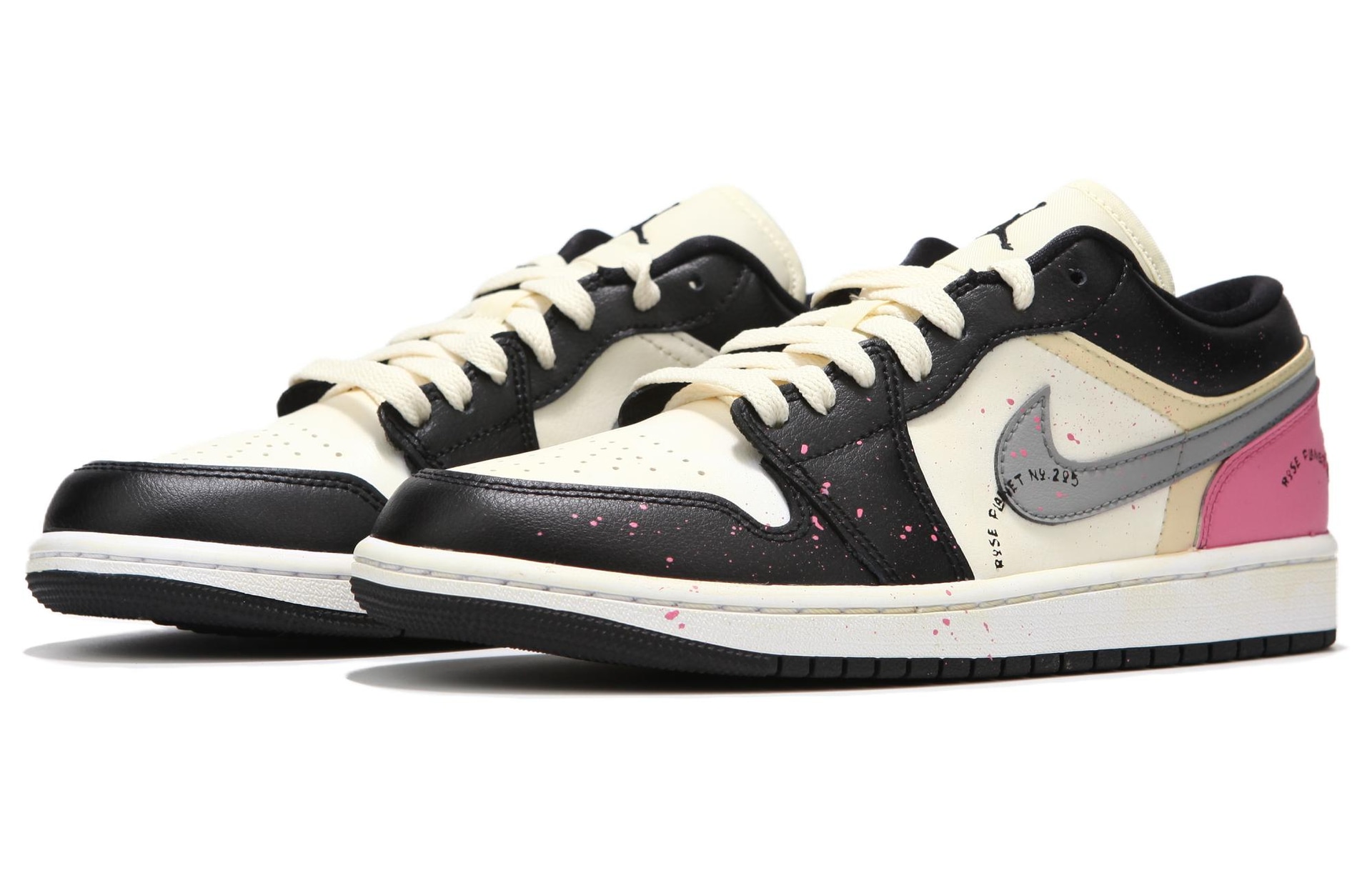 Jordan Air Jordan 1 Low Black Pink — фото 3