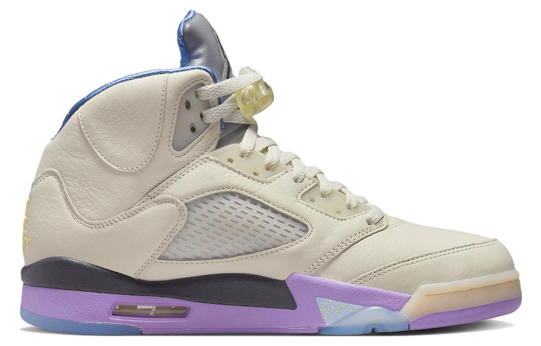 Jordan DJ Khaled x Air Jordan 5 "We The Best" White Purple — фото 1