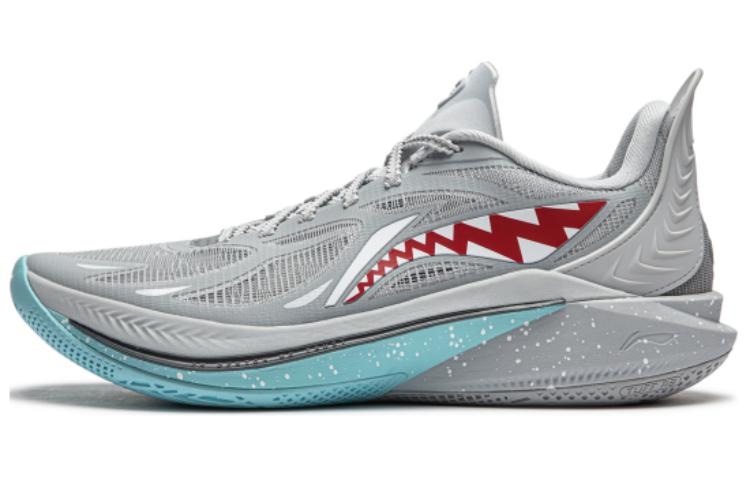 李宁 Li-Ning Yushuai 12 Grey Red