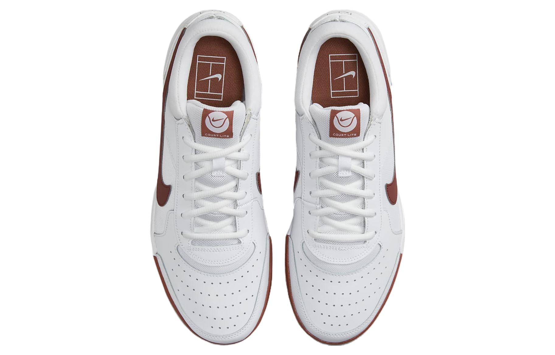 Nike Court Lite 3 White Red — фото 2