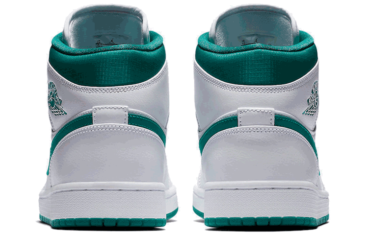 Jordan Air Jordan 1 Mid White Mystic Green — фото 3