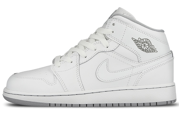 Jordan Air Jordan 1 Mid White Grey