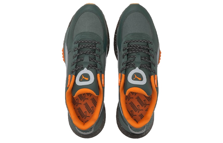 Puma Wild Rider WTR Green Orange Black — фото 2
