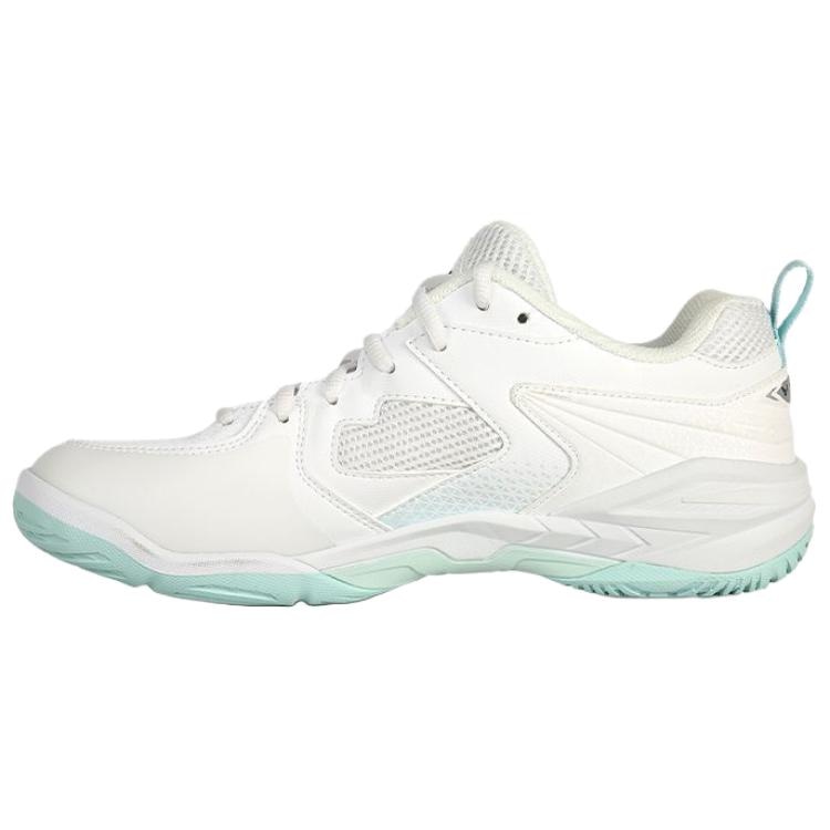 Victor Low-Cut Badminton Shoes White Green — фото 1