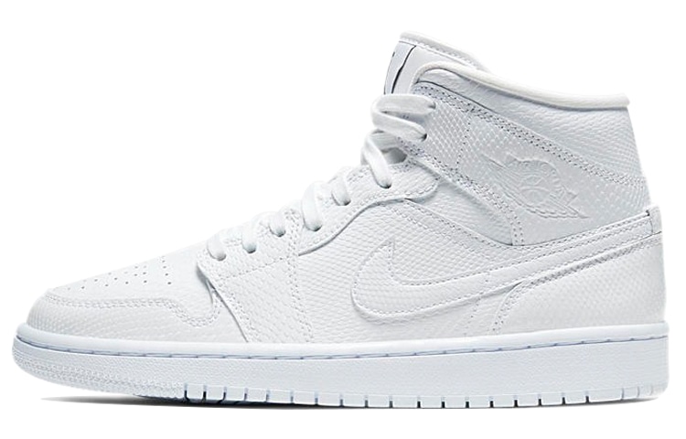 Jordan Air Jordan 1 Mid White Croc
