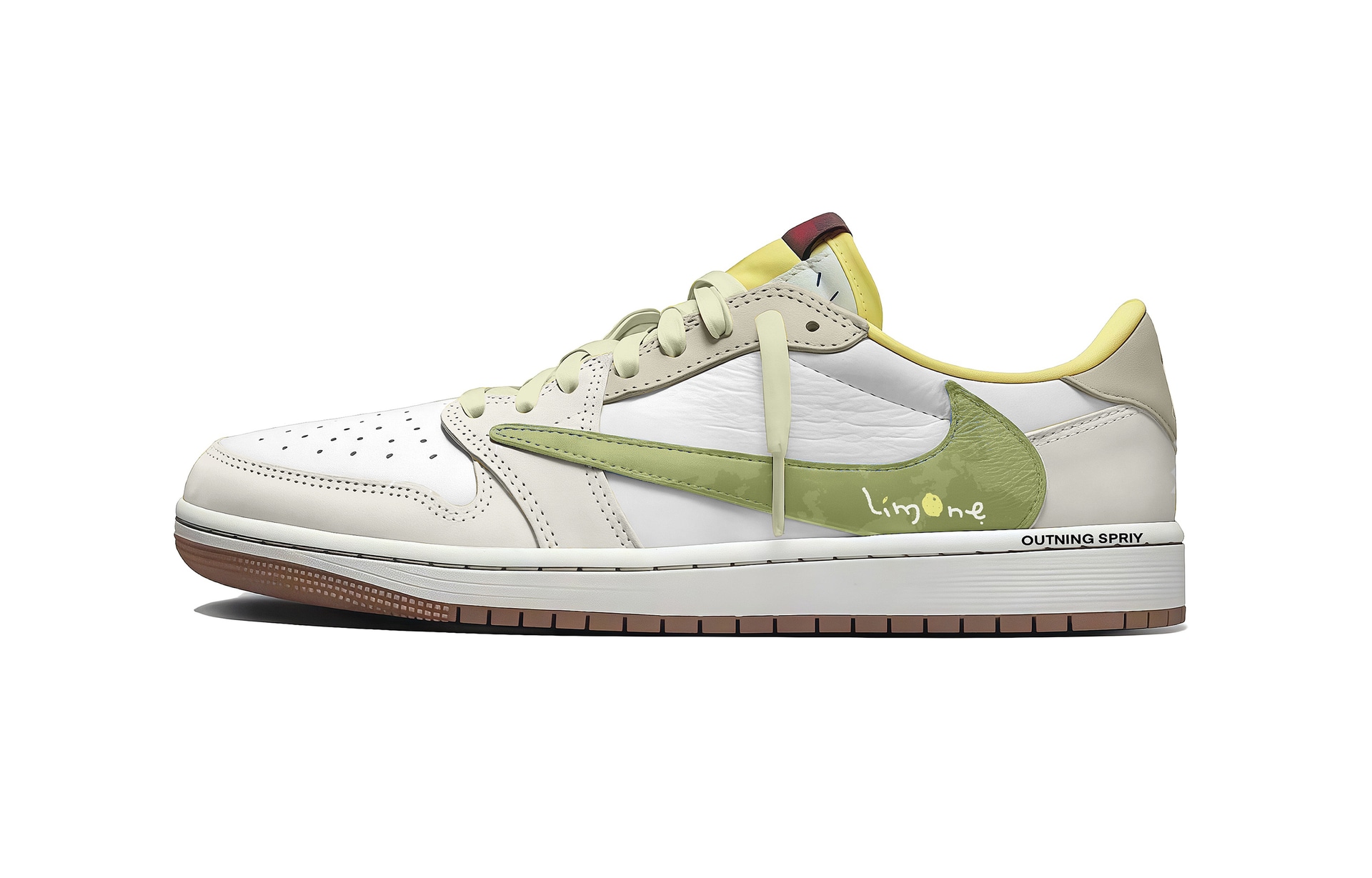 Jordan Travis Scott x Air Jordan 1 Low "Green Grey"