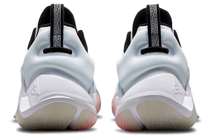 Nike Giannis Immortality Low White Pink — фото 4